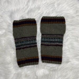 Lost Horizons Wool Hand Knitted Leg Warmers
